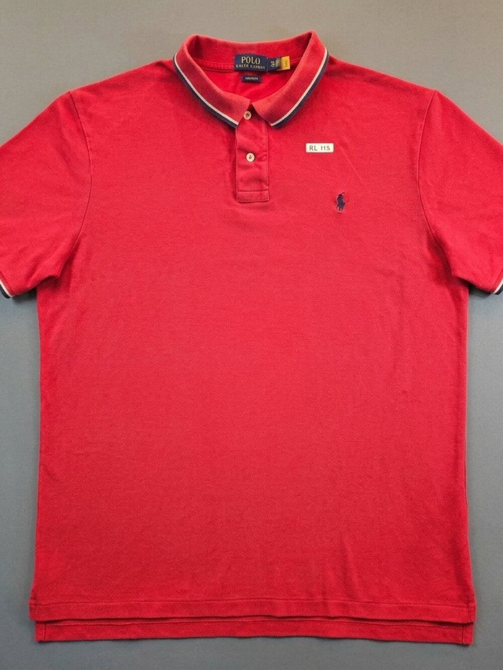 Polo Ralph Lauren Classic Fit Polo Shirt - Red - Mens XXL